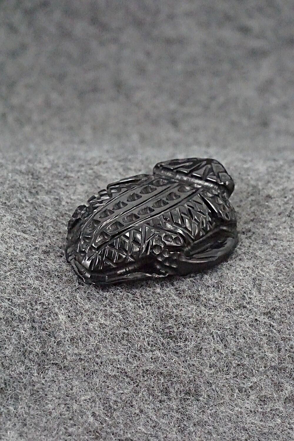 Horned Toad Zuni Fetish Carving - Jensen Charlie