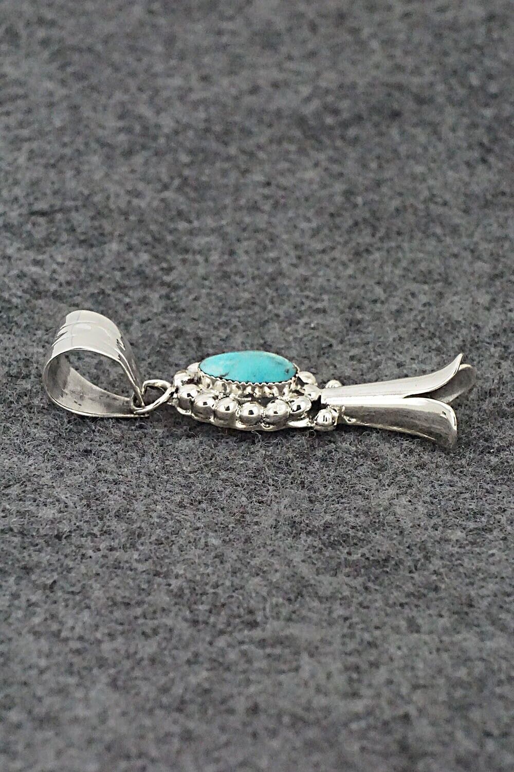 Turquoise & Sterling Silver Pendant - Patsy Lee