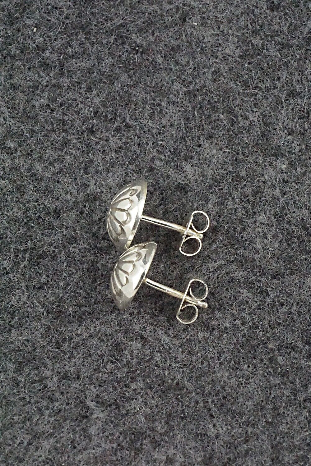 Sterling Silver Earrings - Marie Yazzie