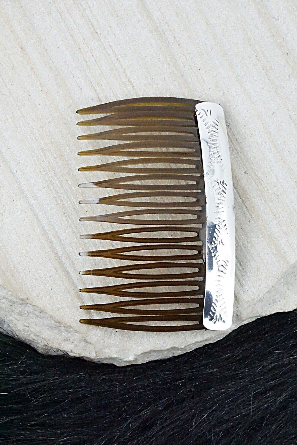 Sterling Silver Hair Combs - Randall Dalgai