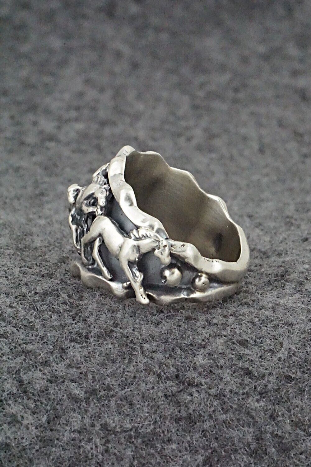 Sterling Silver Ring - Genevieve Francisco - Size 8