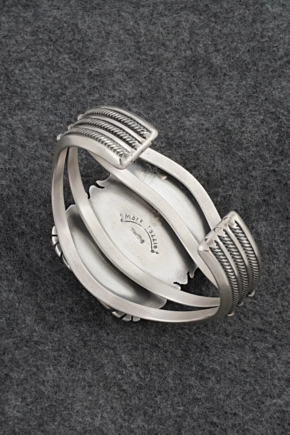 Turquoise & Sterling Silver Bracelet - Mark Yazzie