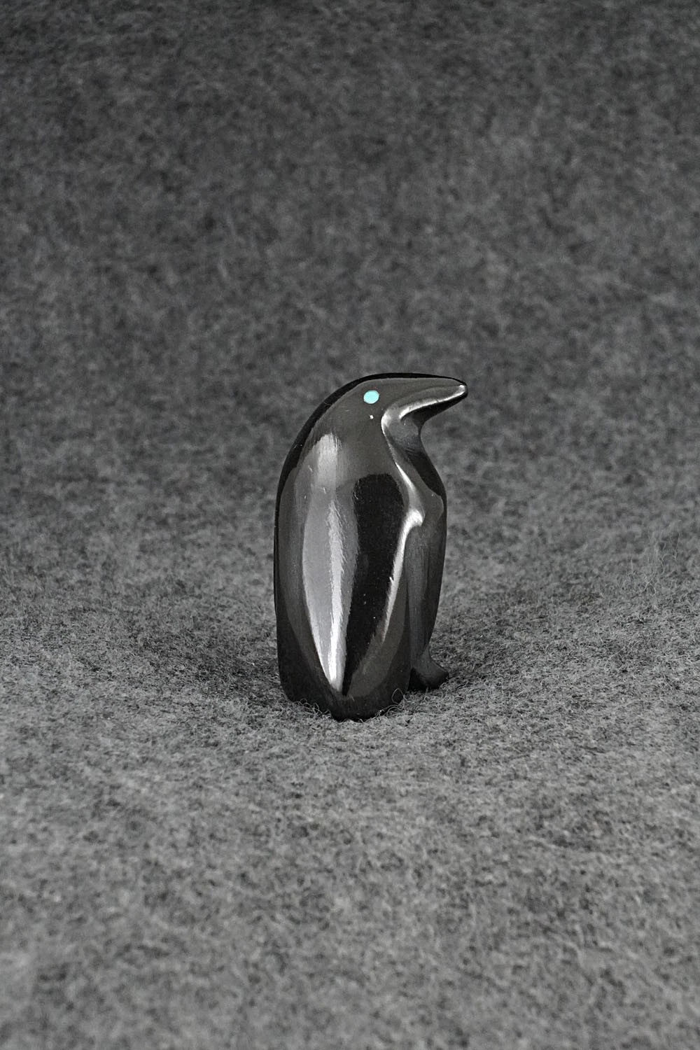 Penguin Zuni Fetish Carving - Calvert Bowannie