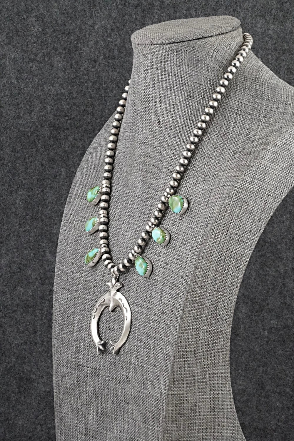 Turquoise & Sterling Silver Necklace - Latricia Largo