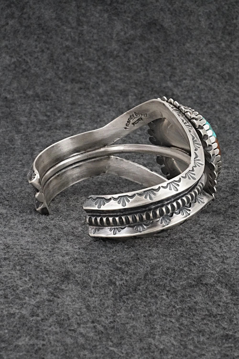 Turquoise & Sterling Silver Bracelet - Randy Boyd