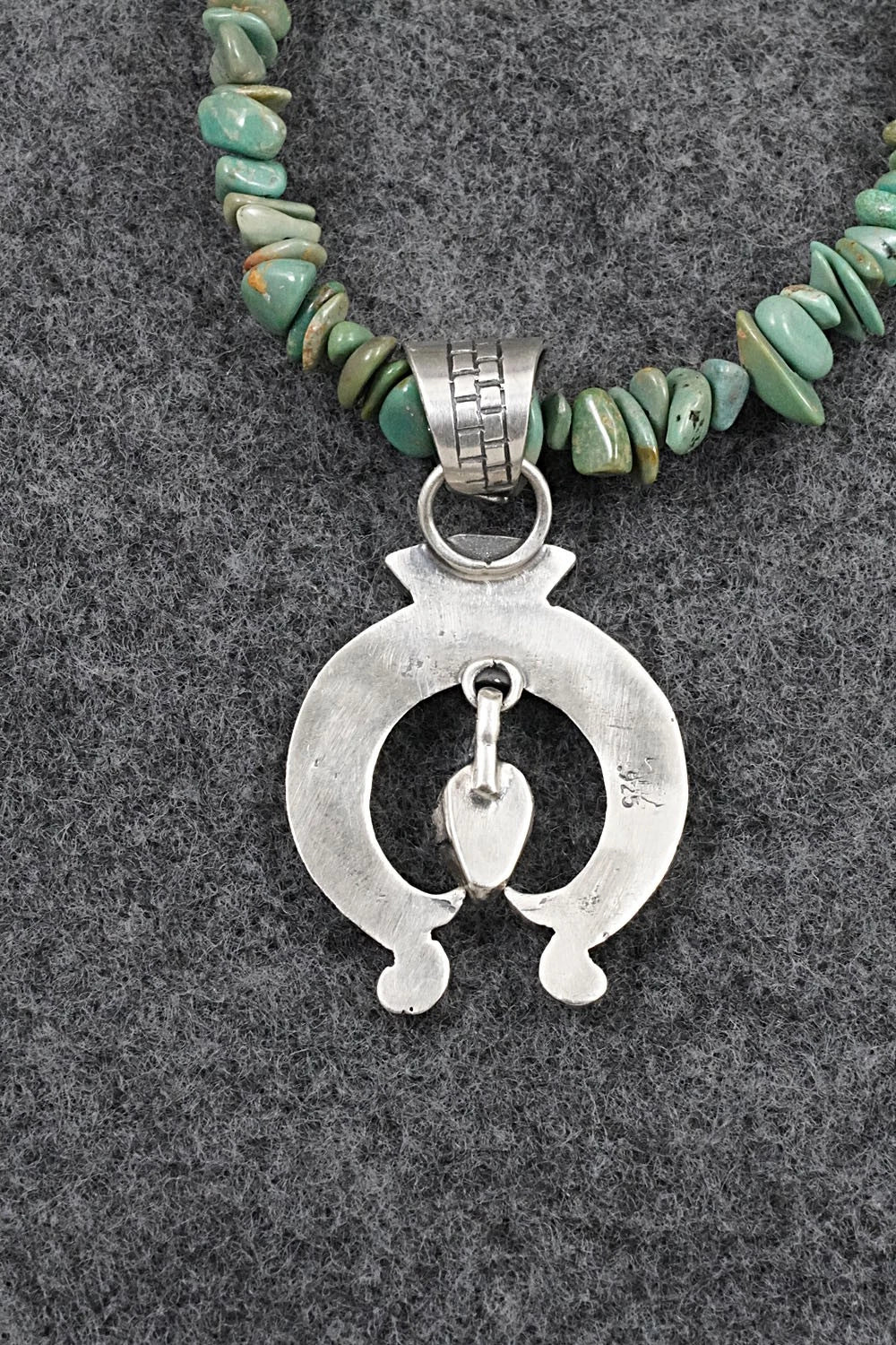 Turquoise & Sterling Silver Necklace - Sharon McCarthy