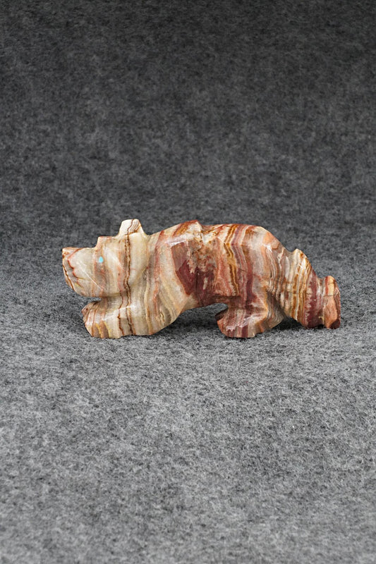 Wolf Zuni Fetish Carving - Douglas Martza