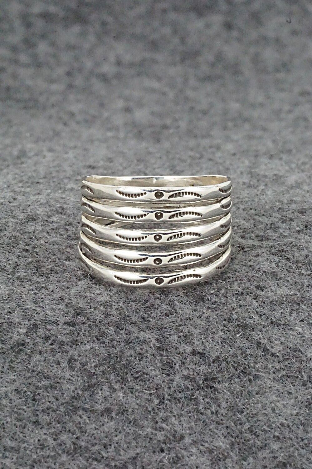 Sterling Silver Ring - Elgin Tom - Size 9.5