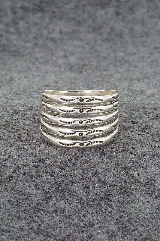 Sterling Silver Ring - Elgin Tom - Size 9.5