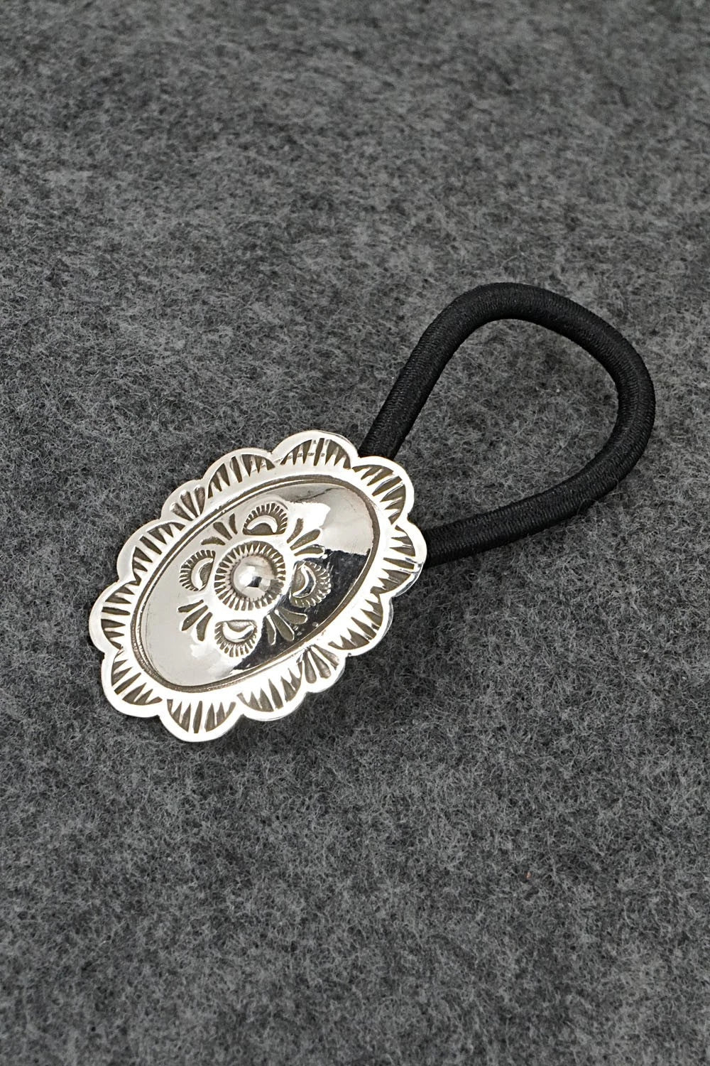 Sterling Silver Hair Tie - Bertha Begay