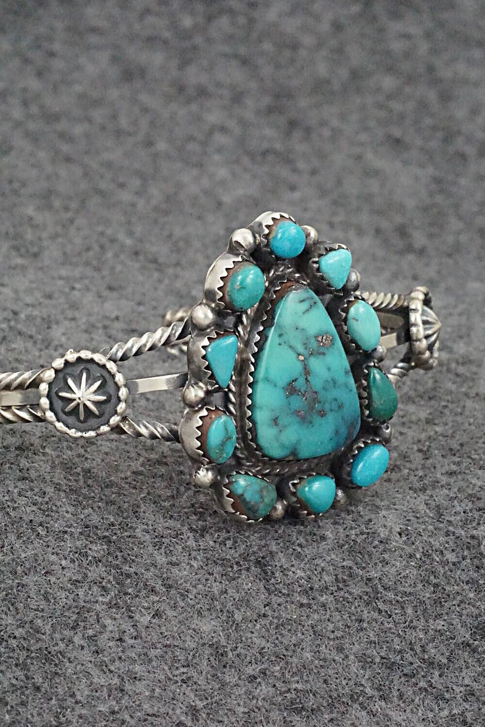 Turquoise & Sterling Silver Bracelet - Roberta Begay