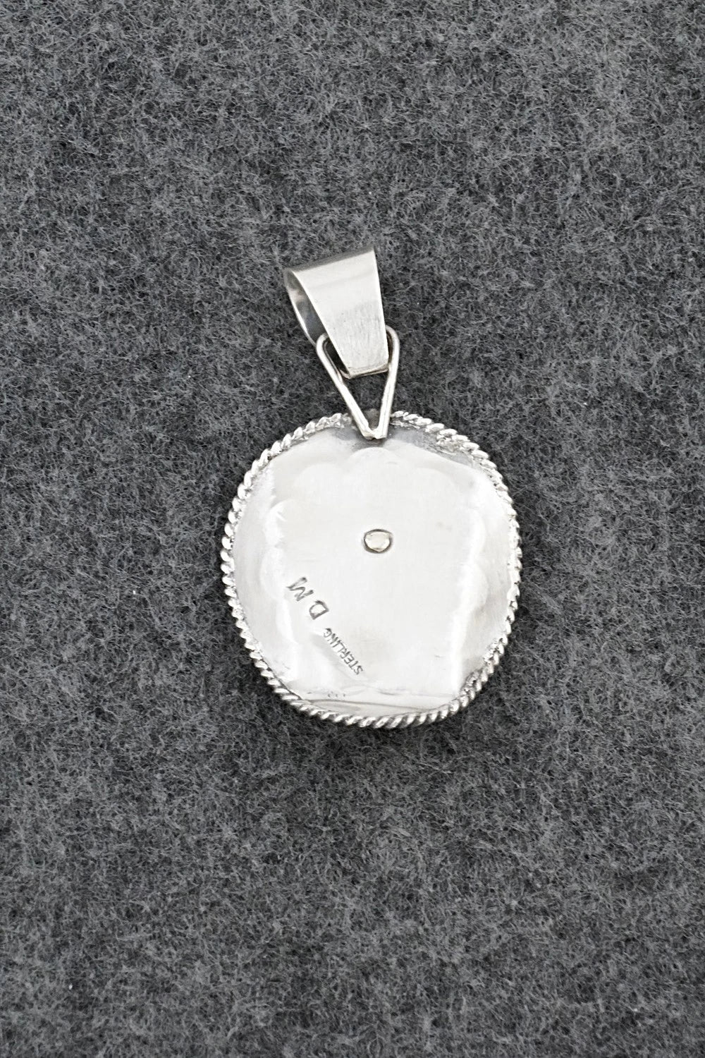 Turquoise & Sterling Silver Pendant - Davey Morgan