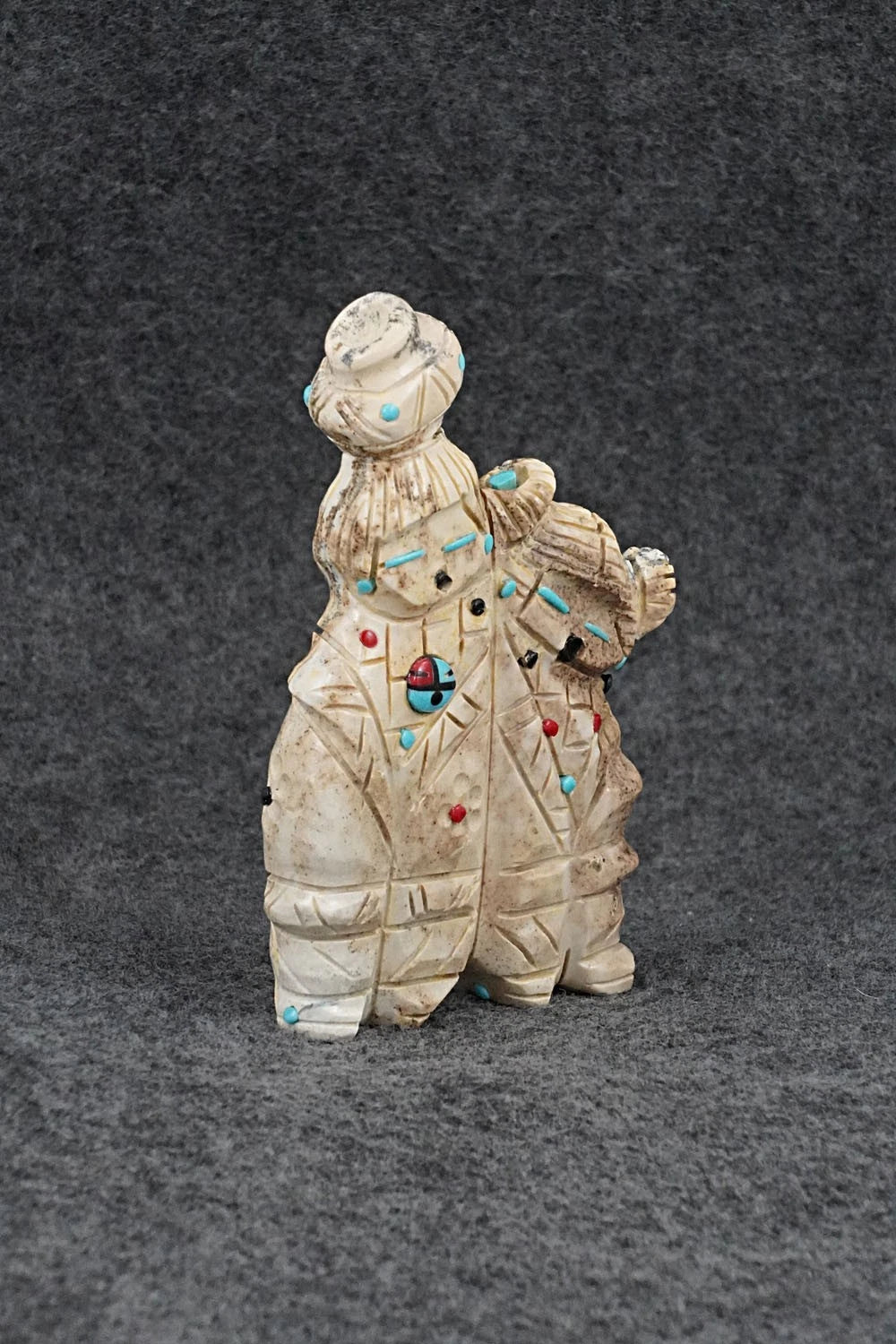 Ola Maiden Zuni Fetish Carving - Danette Laate