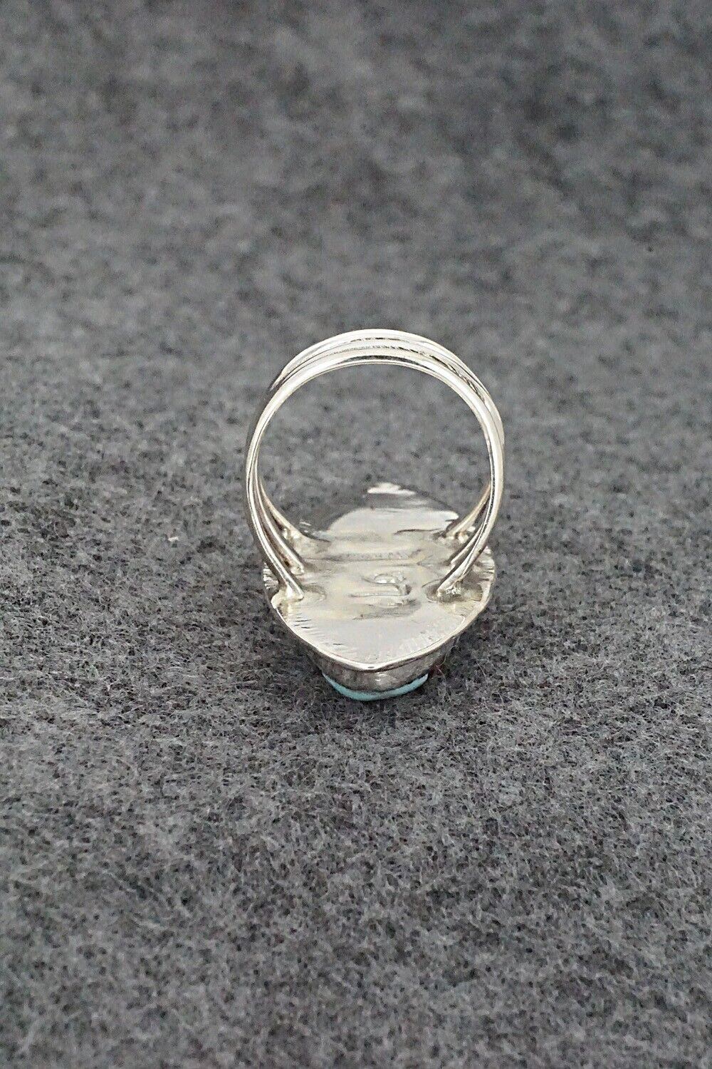 Multi-Stone & Sterling Silver Ring - Gladys Lamy - Size 7