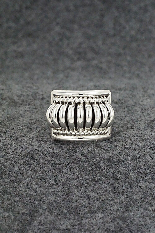 Sterling Silver Ring - Thomas Charley - Size 8