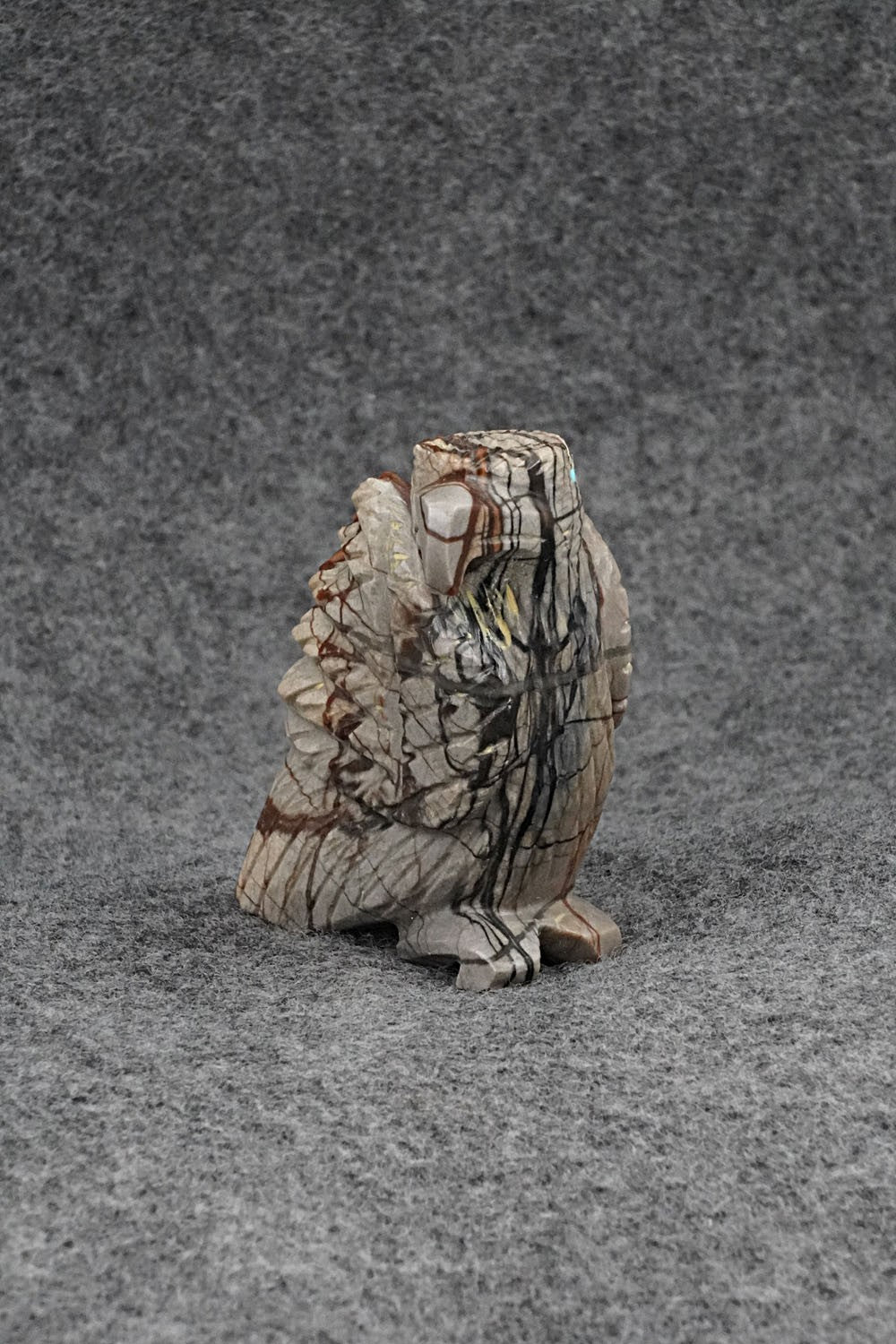 Eagle Zuni Fetish Carving - Tony Mackel