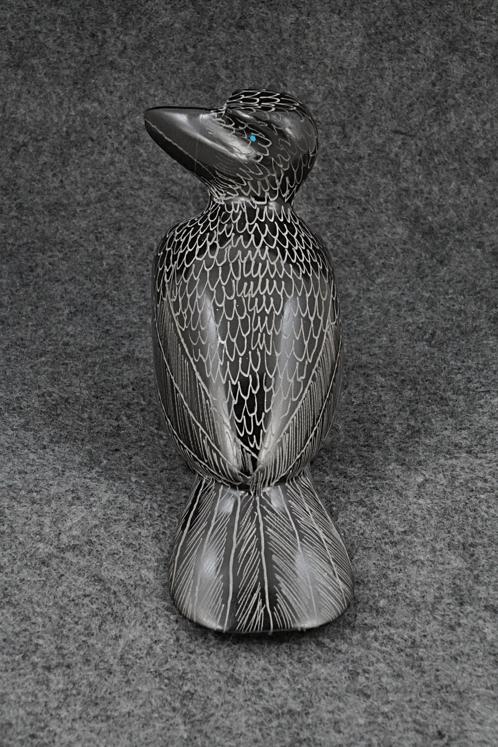 Crow Zuni Fetish Carving - Nelson Yatsattie