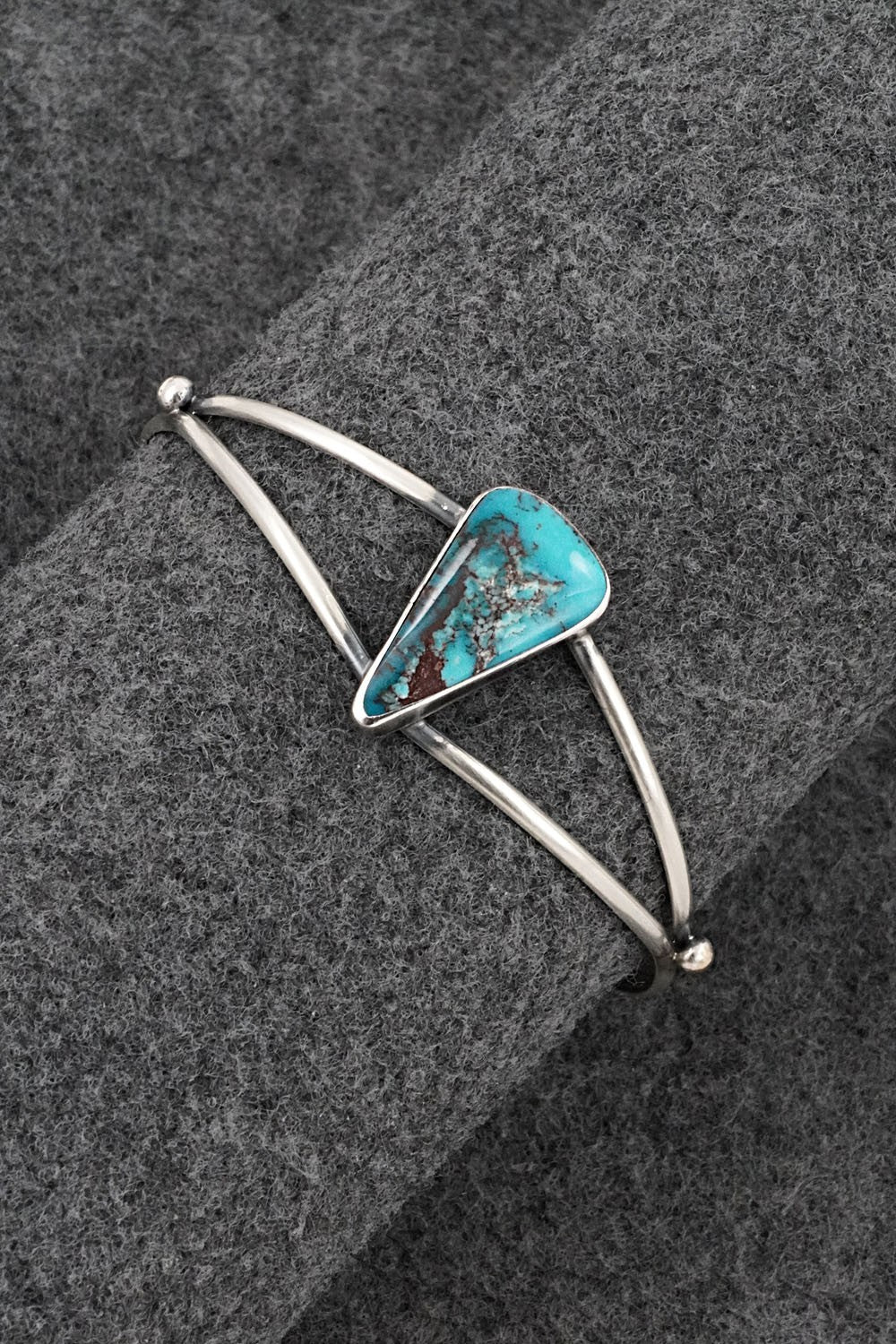 Turquoise & Sterling Silver Bracelet - Rena Begay