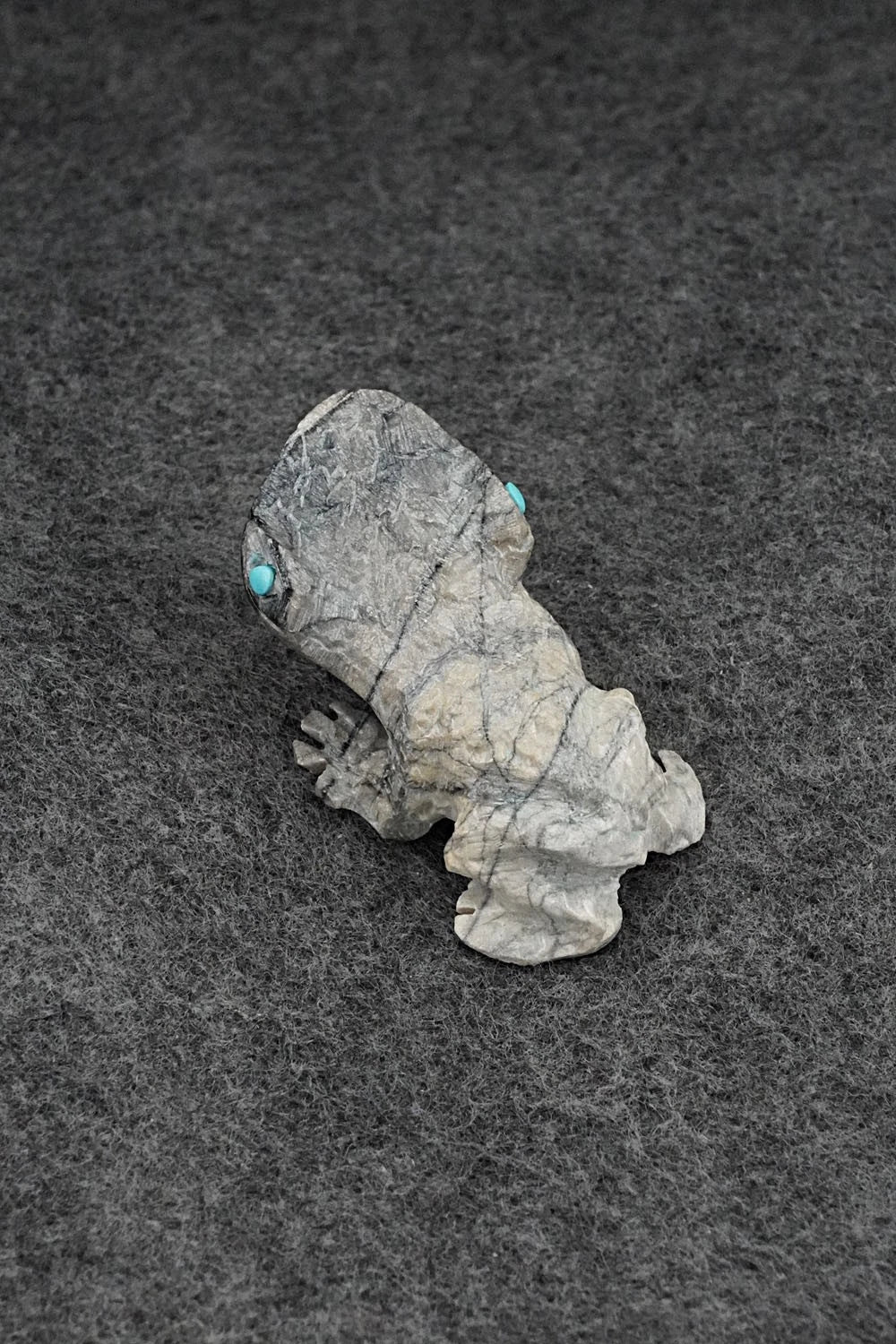 Frog Zuni Fetish Carving - Dina Owan