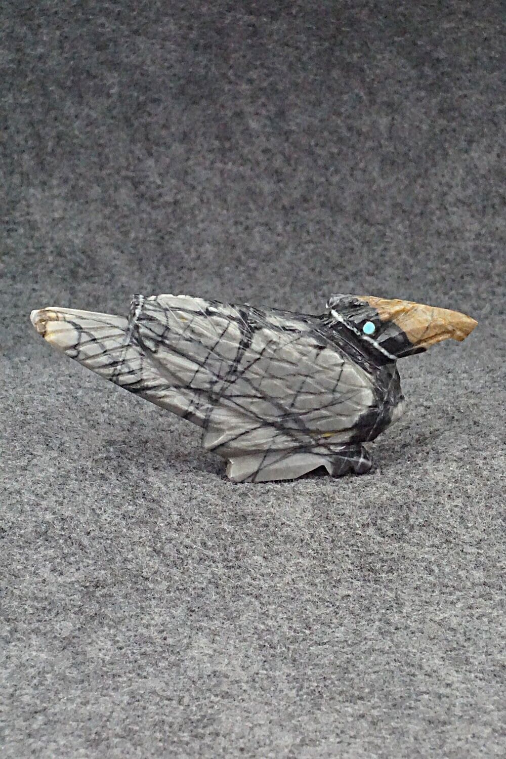 Roadrunner Zuni Fetish Carving - Tony Mackel