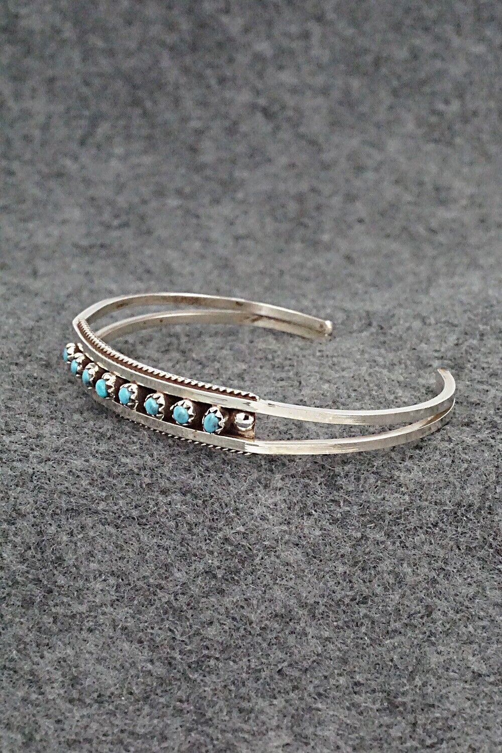 Turquoise & Sterling Silver Bracelet - Susie Livingston