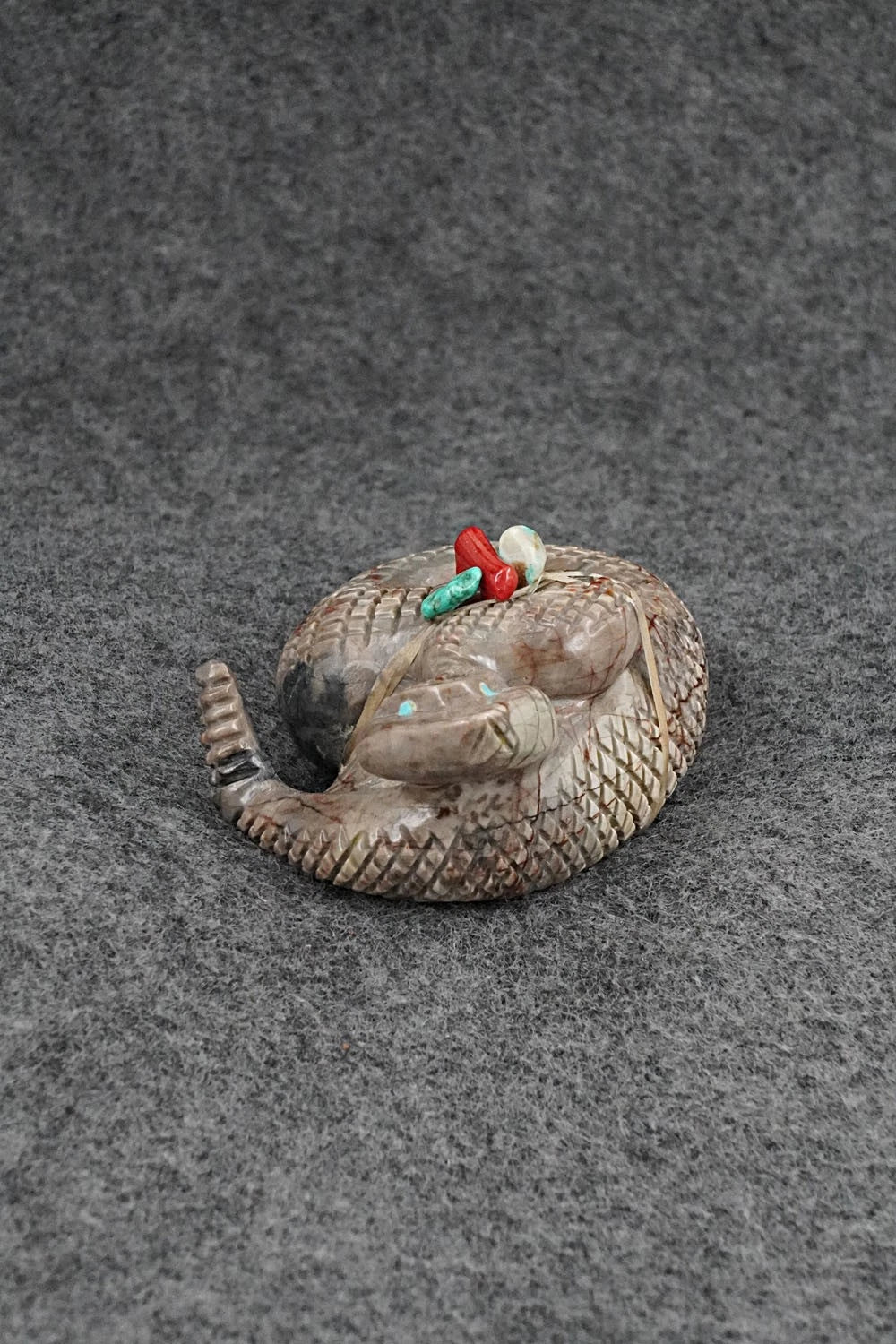 Rattlesnake Zuni Fetish Carving - Paulette & Farlan Quam