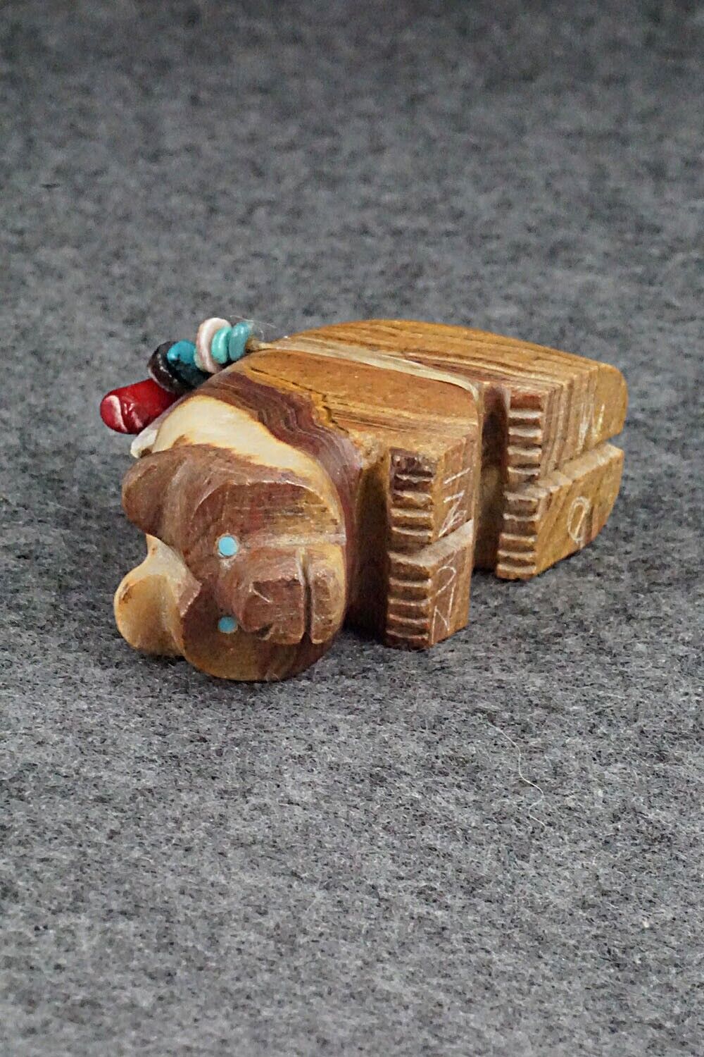 Bear Zuni Fetish Carving - Douglas Martza