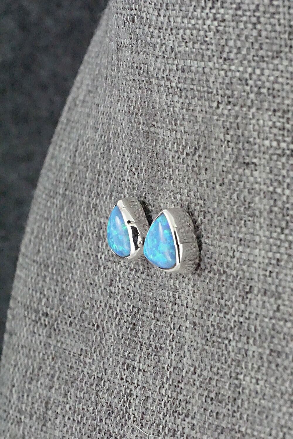 Opalite & Sterling Silver Earrings - Emery Spencer