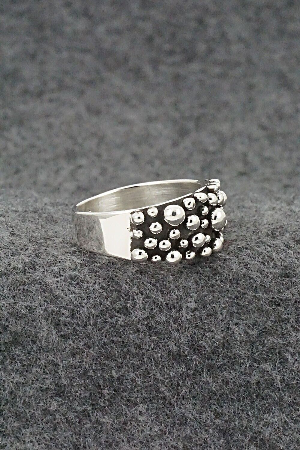 Sterling Silver Ring - Raymond Coriz - Size 9.5