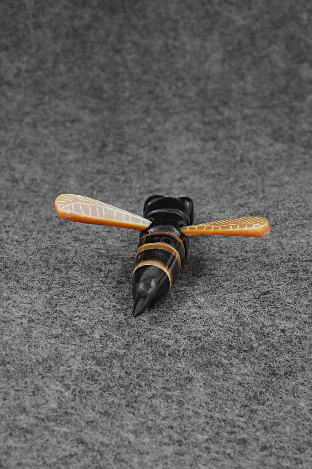 Bee Zuni Fetish Carving - Justin Red Elk