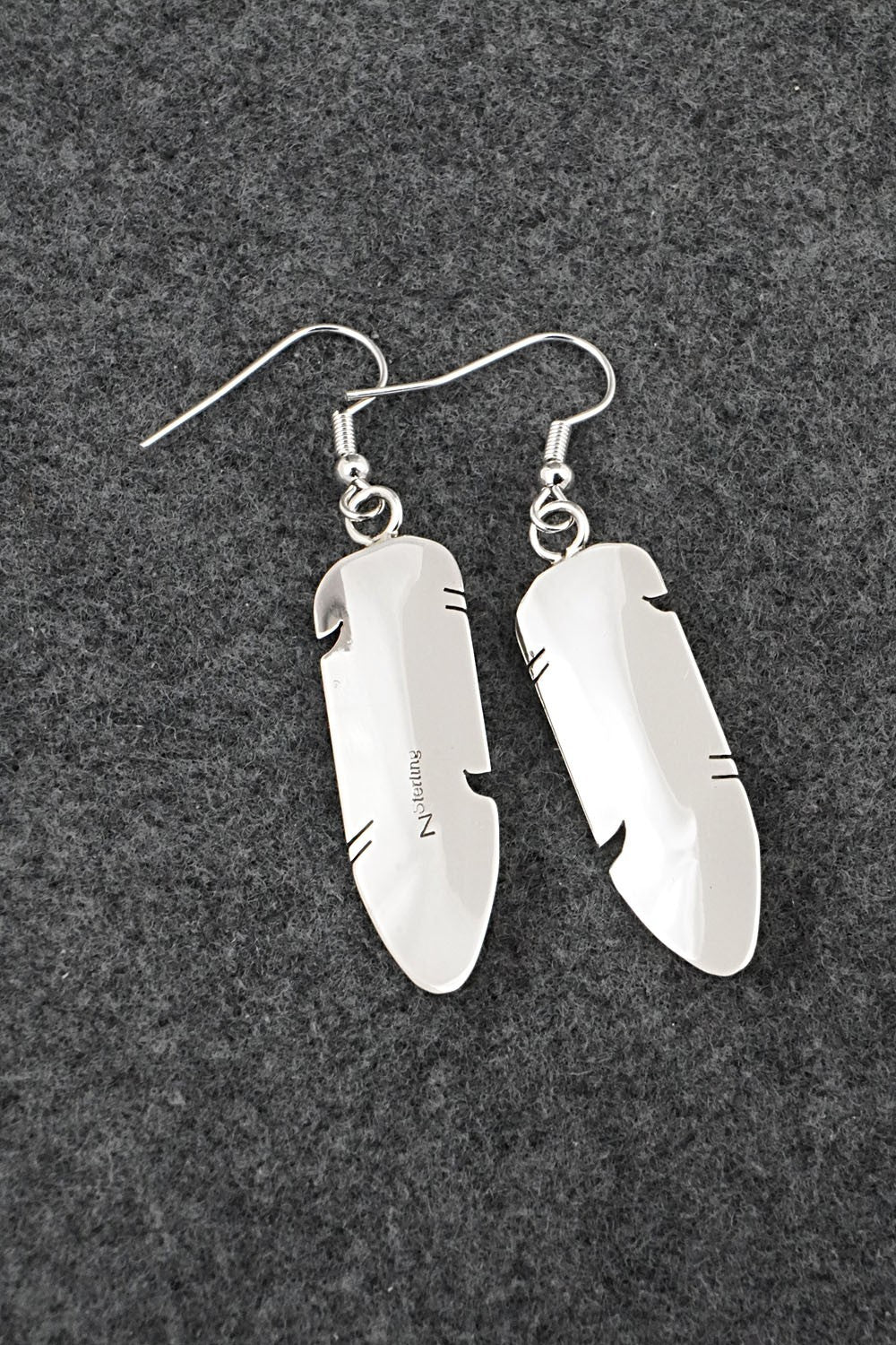 Multi-Stone & Sterling Silver Earrings - Marilyn Yazzie