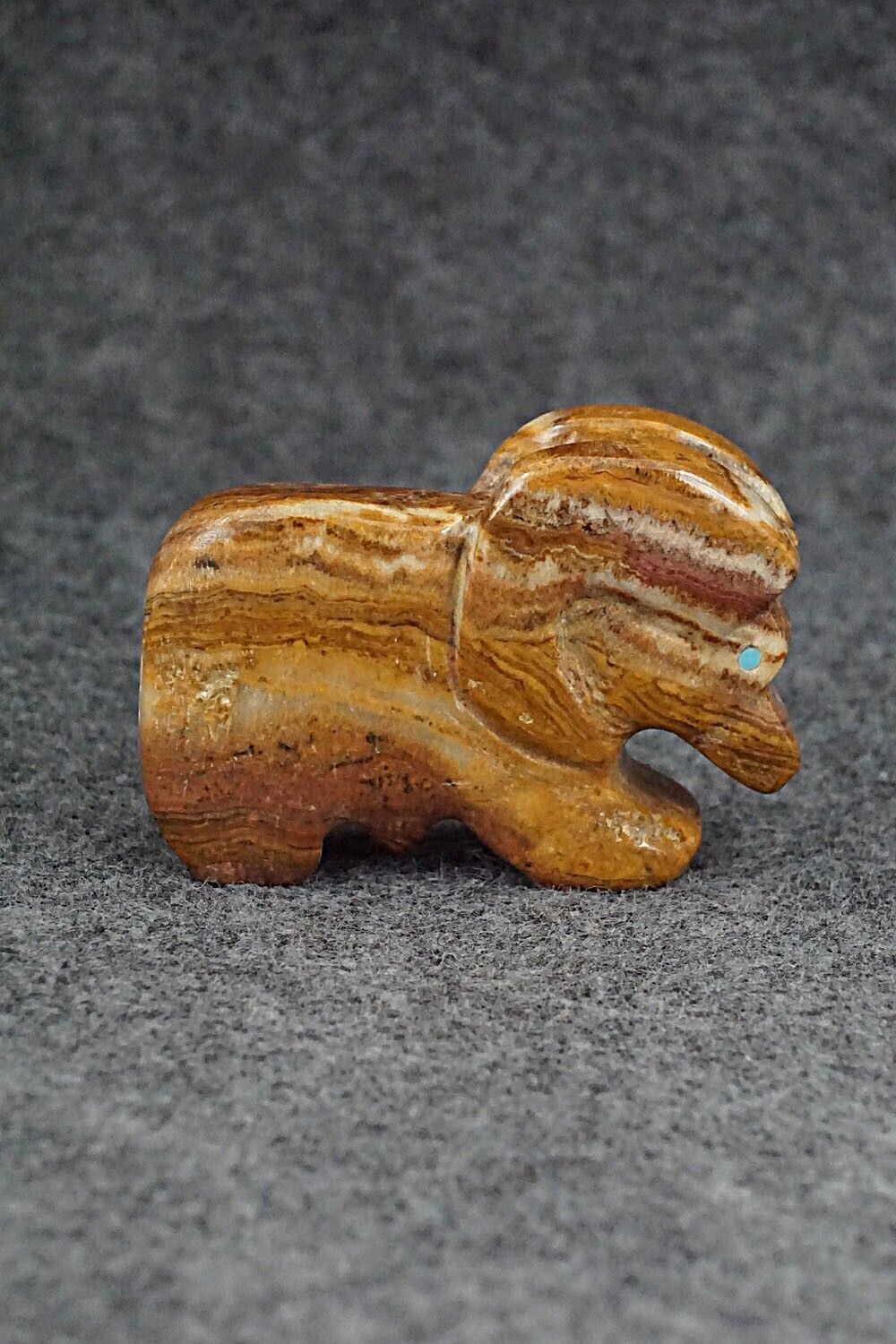Ram Zuni Fetish Carving - Danny Lonjose