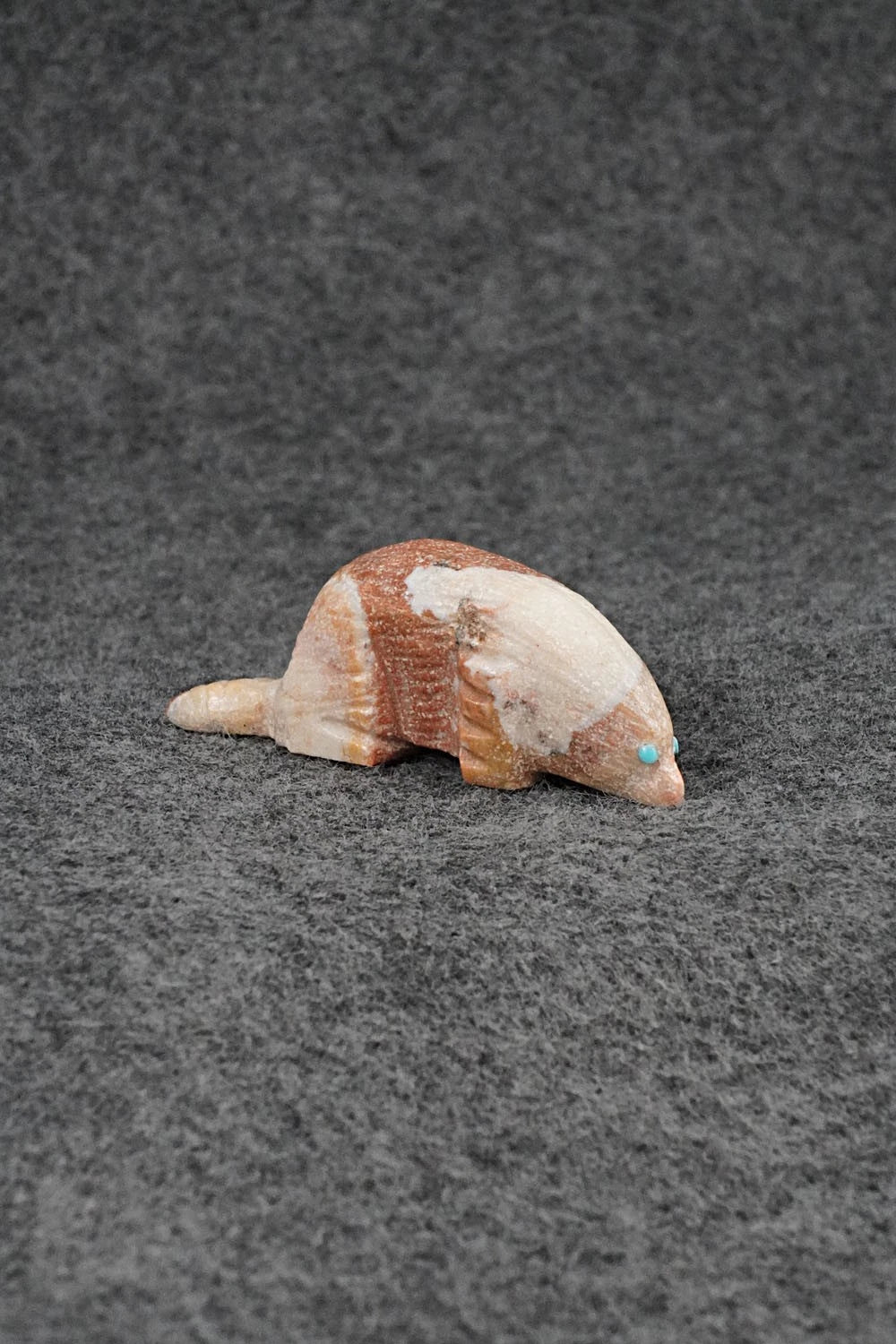 Mole Zuni Fetish Carving - Derrick Kaamasee