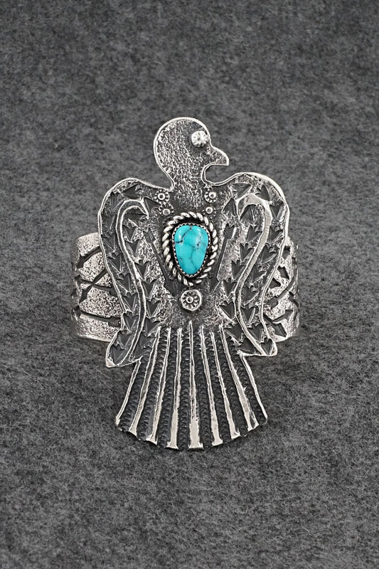 Turquoise & Sterling Silver Bracelet - Delbert Arviso