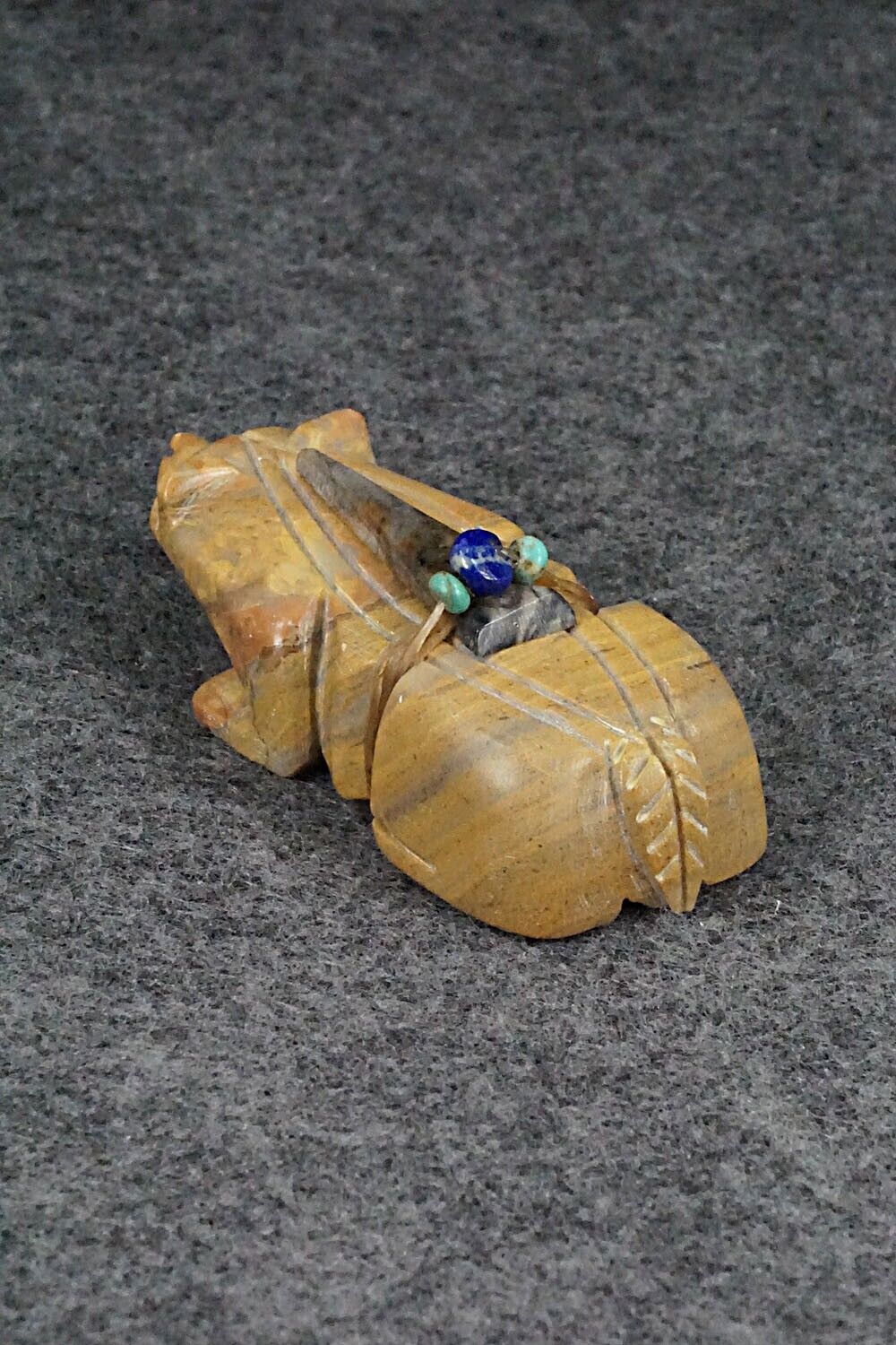 Badger Zuni Fetish Carving - Alex Tsethlikai