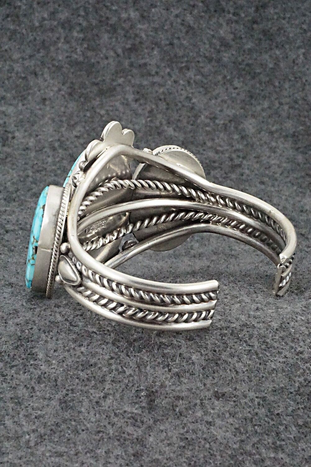 Turquoise & Sterling Silver Bracelet - Derrick Gordon