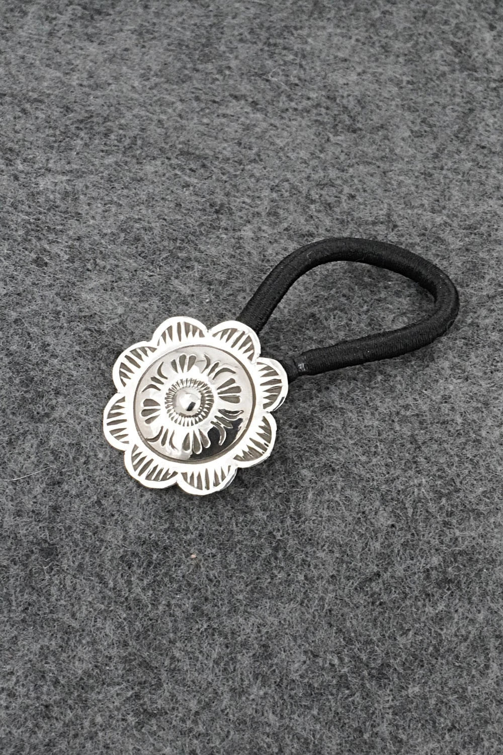 Sterling Silver Hair Tie - Bertha Begay