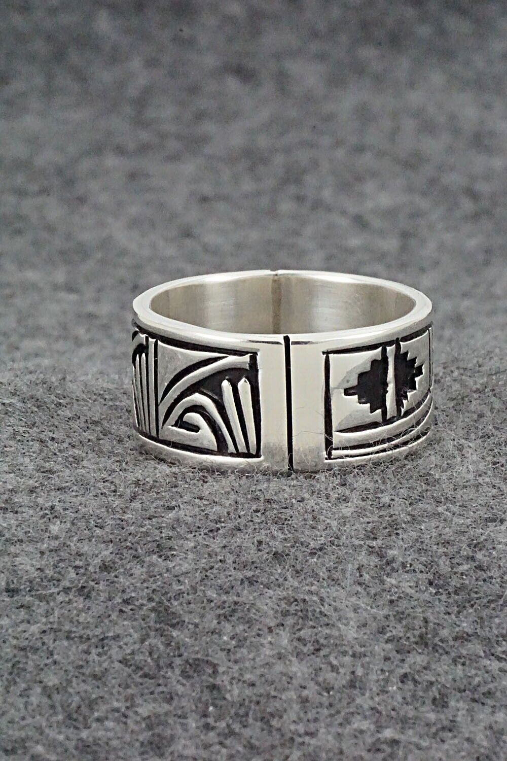 Sterling Silver Ring - Kerry Begay - Size 15