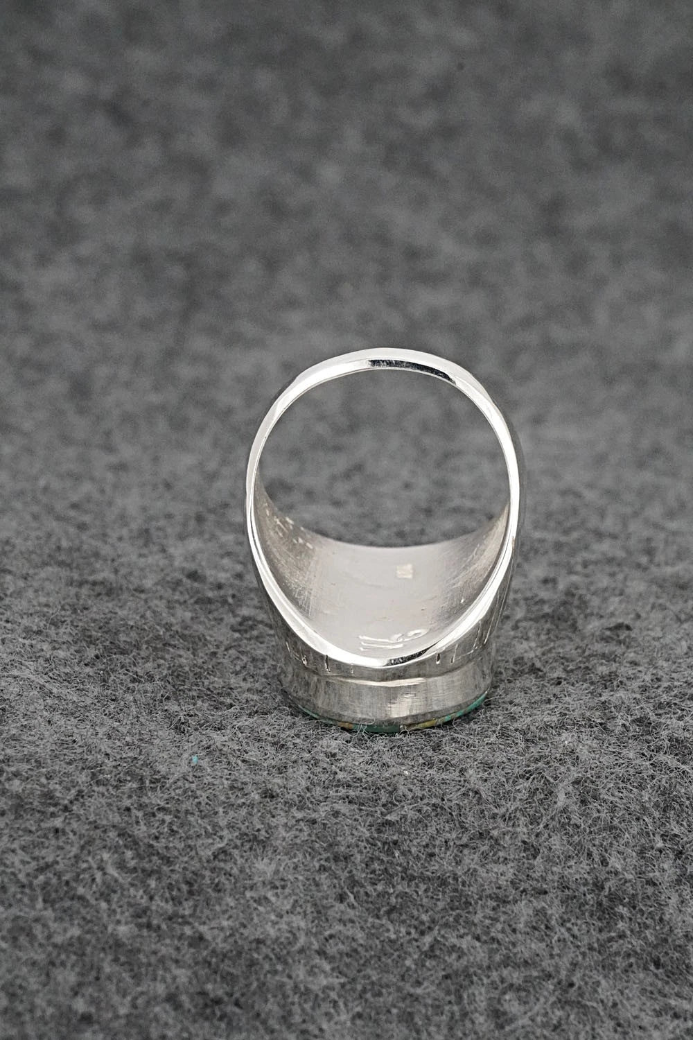 Turquoise & Sterling Silver Ring - Wilbert Muskett Jr. - Size 10