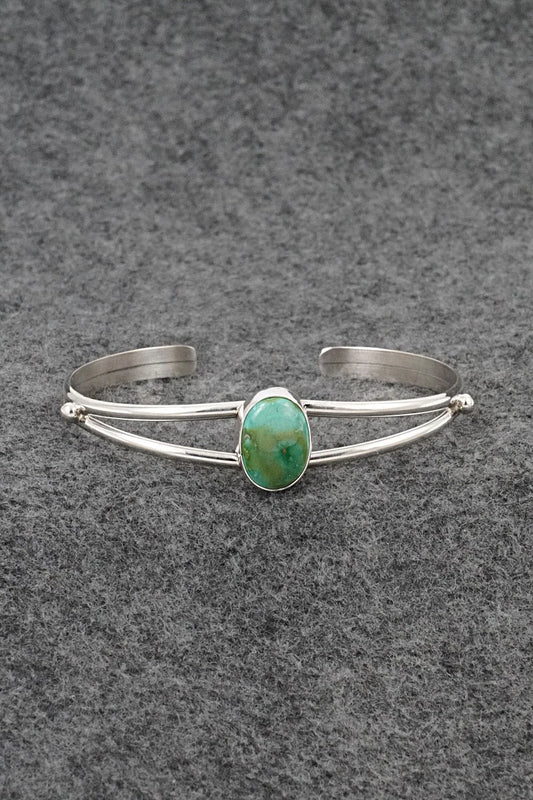 Turquoise & Sterling Silver Bracelet - Rosemary Saunders