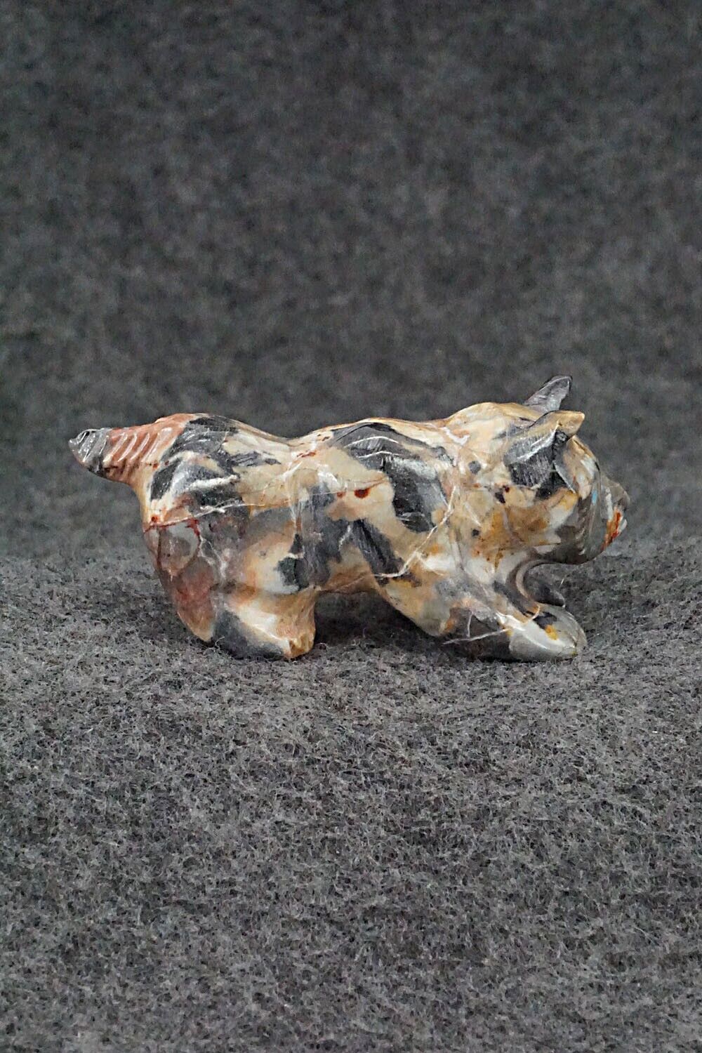 Bobcat Zuni Fetish Carving - Calvert Bowannie