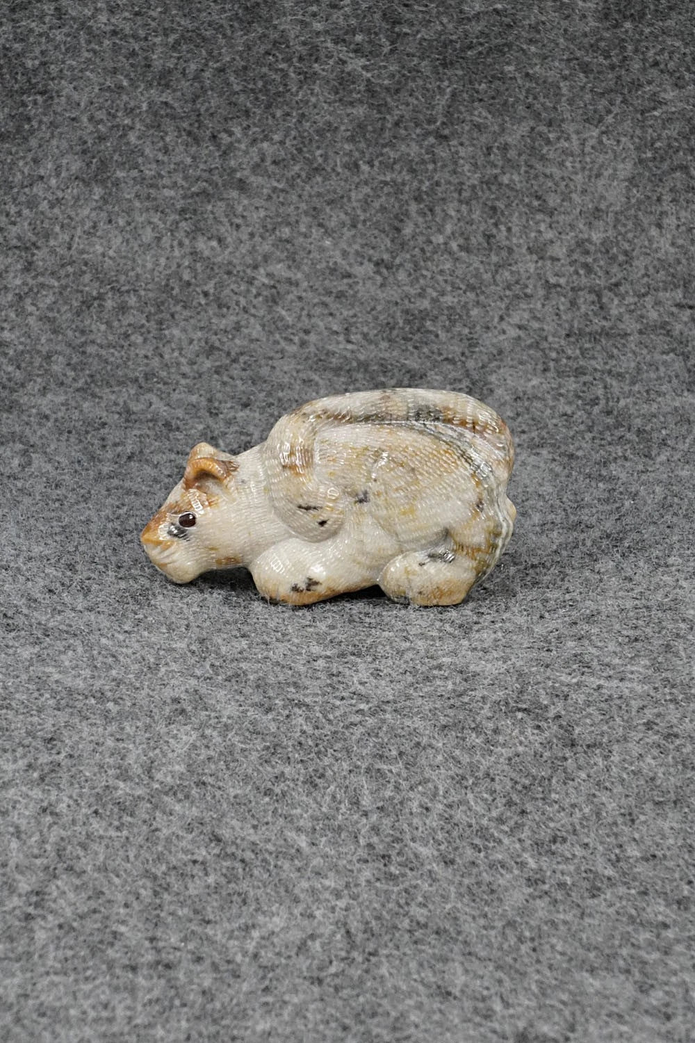 Mountain Lion Zuni Fetish Carving - Randy Lucio