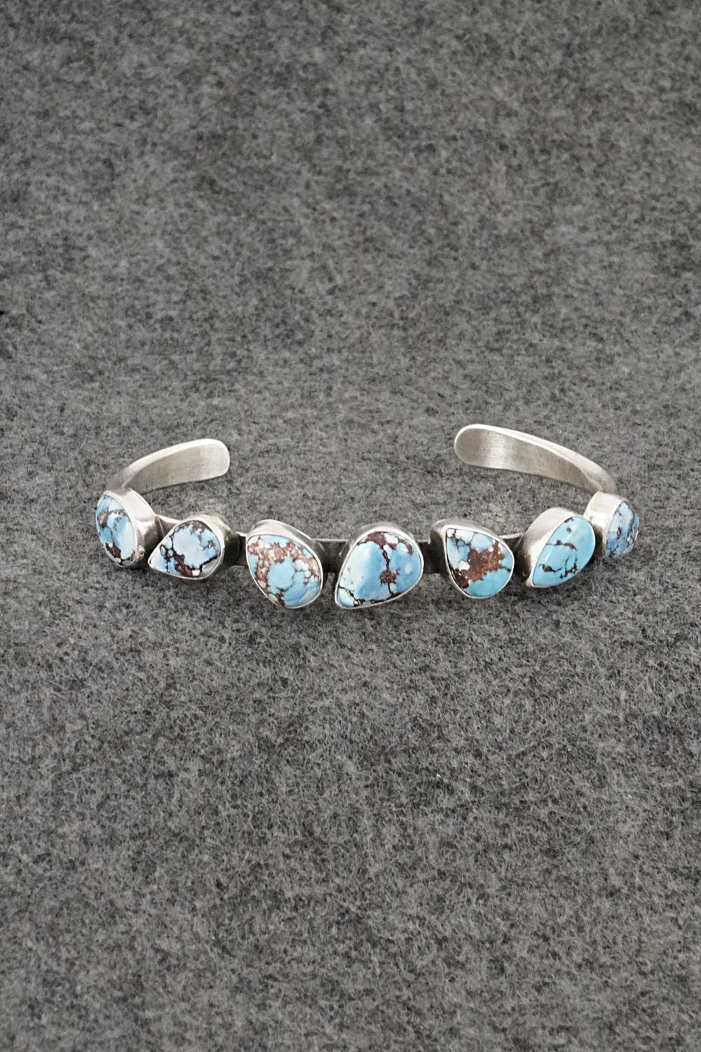 Turquoise & Sterling Silver Bracelet - Verley Betone