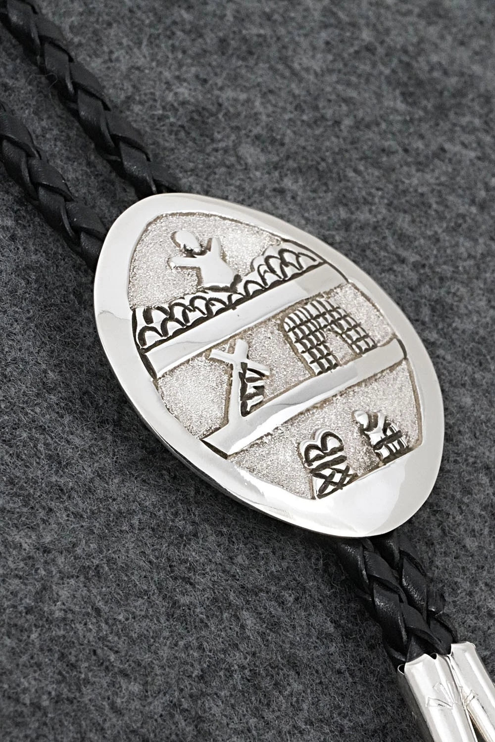 Sterling Silver Bolo Tie - Roger John