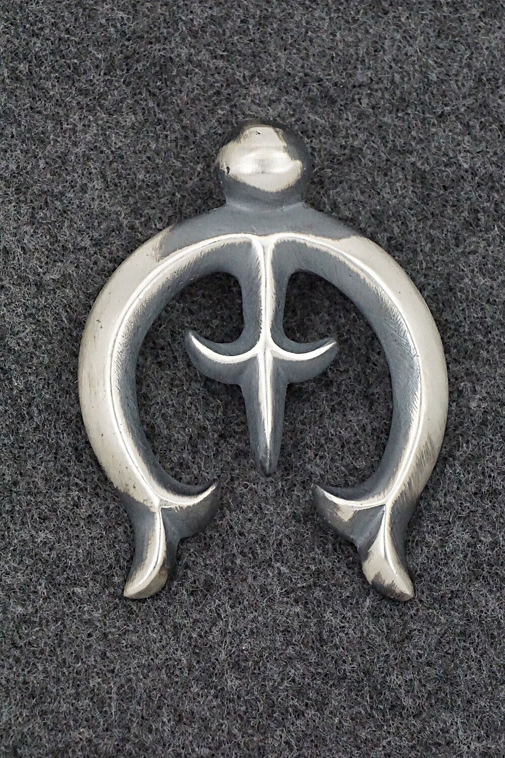 Sterling Silver Naja Pendant - Harrison Bitsue