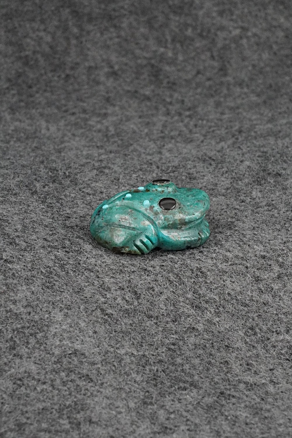 Frog Zuni Fetish Carving - Charlotte Blackgoat