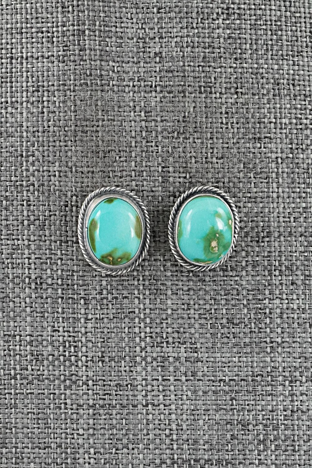 Turquoise & Sterling Silver Squash Blossom Set - Darrin Livingston