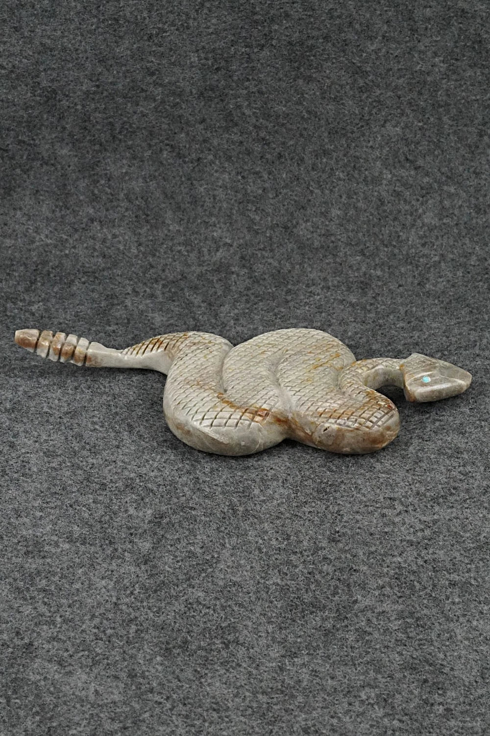 Rattlesnake Zuni Fetish Carving - Paulette & Farlan Quam