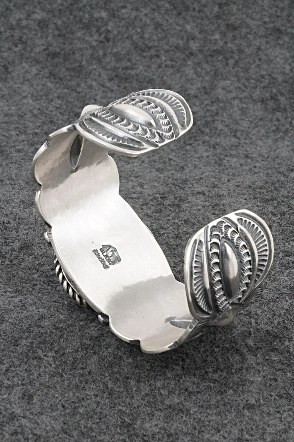 Turquoise & Sterling Silver Bracelet - Arnold Blackgoat