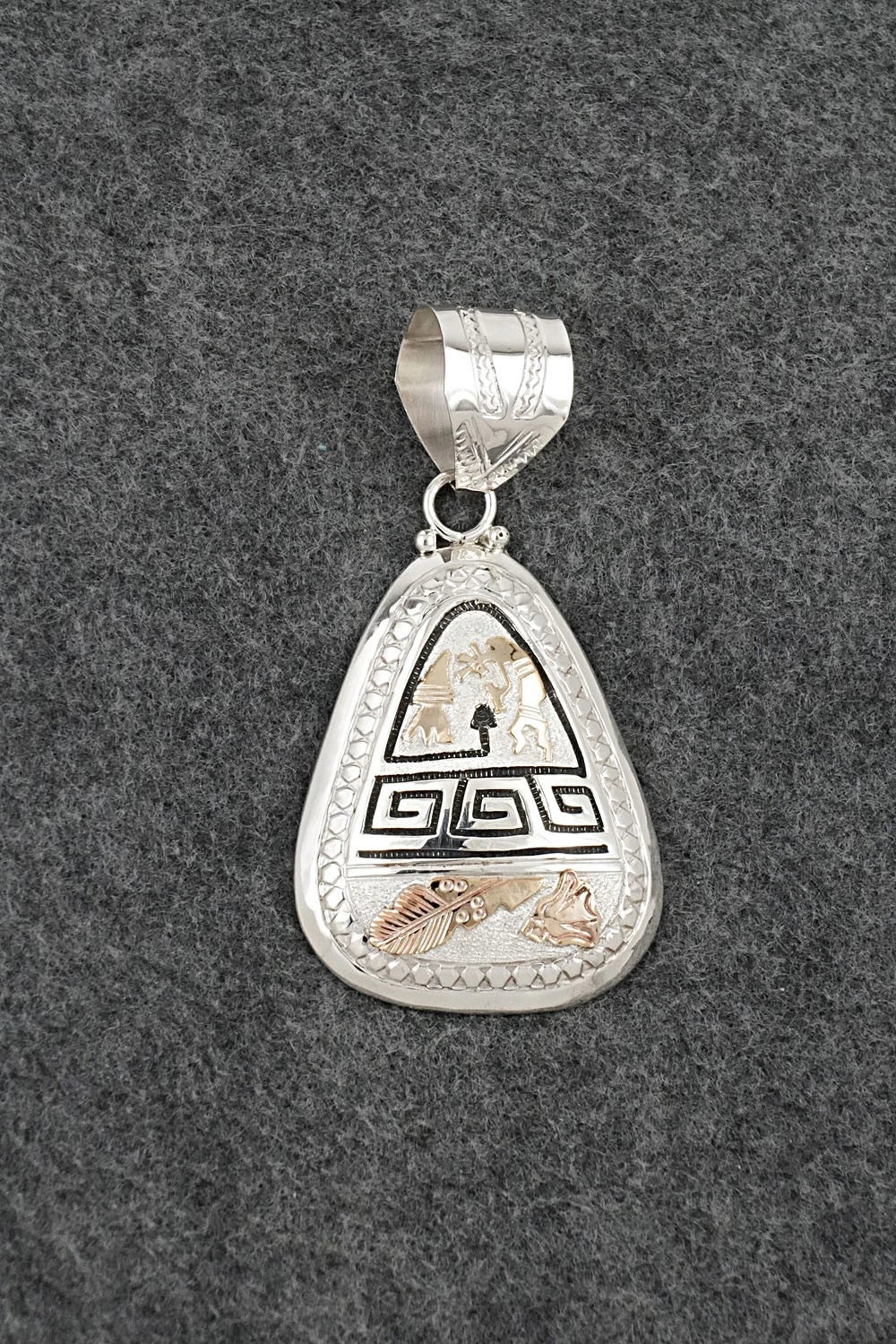 Sterling Silver & Gold Fill Pendant - Allison Manulito